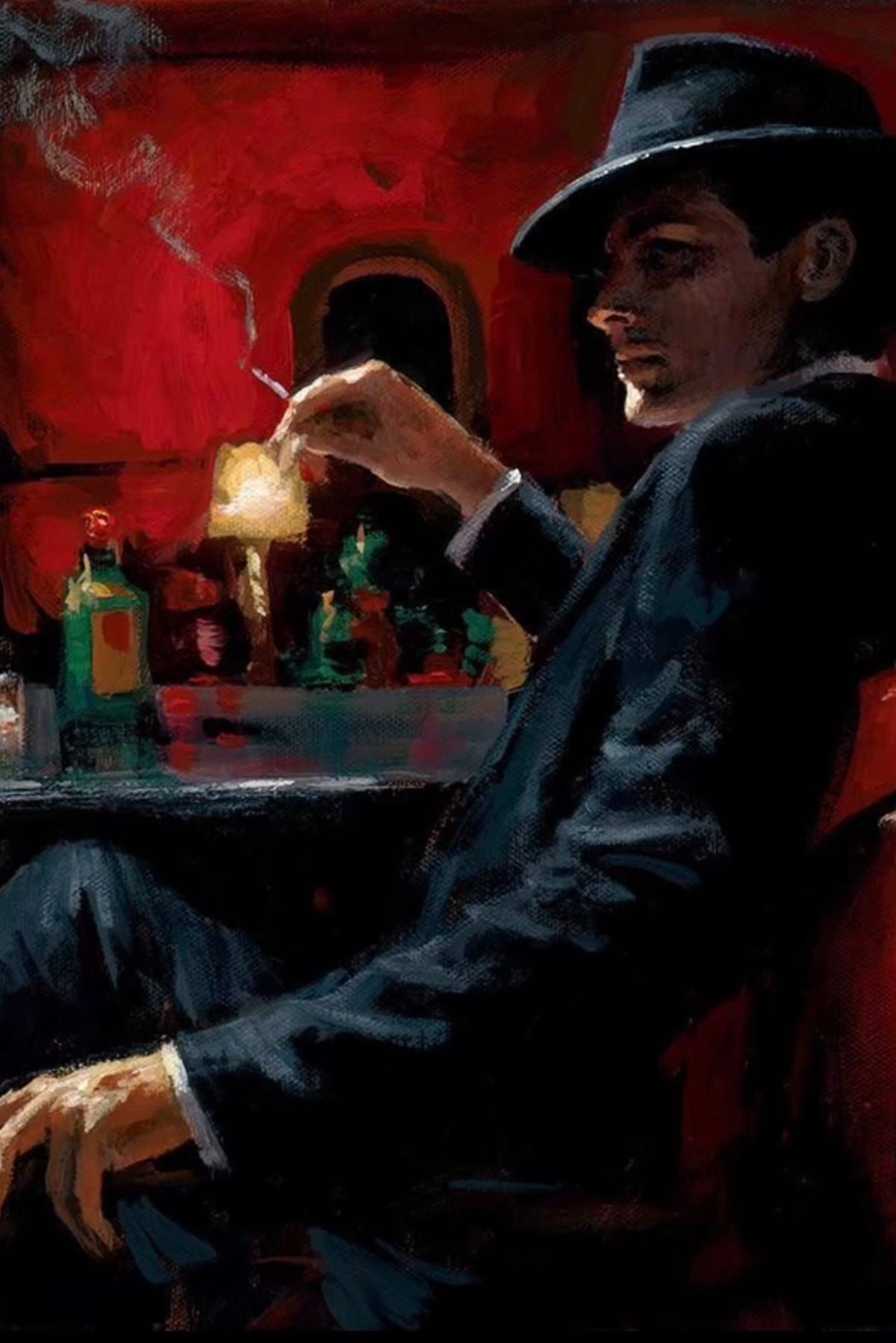 Vintage Noir Canvas Wall Art