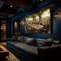 Mafia Family Dinner Canvas Wall Art – Horizontal No. 2