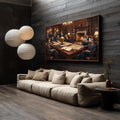 Gangster Mafia Canvas Wall Art – Horizontal No. 2