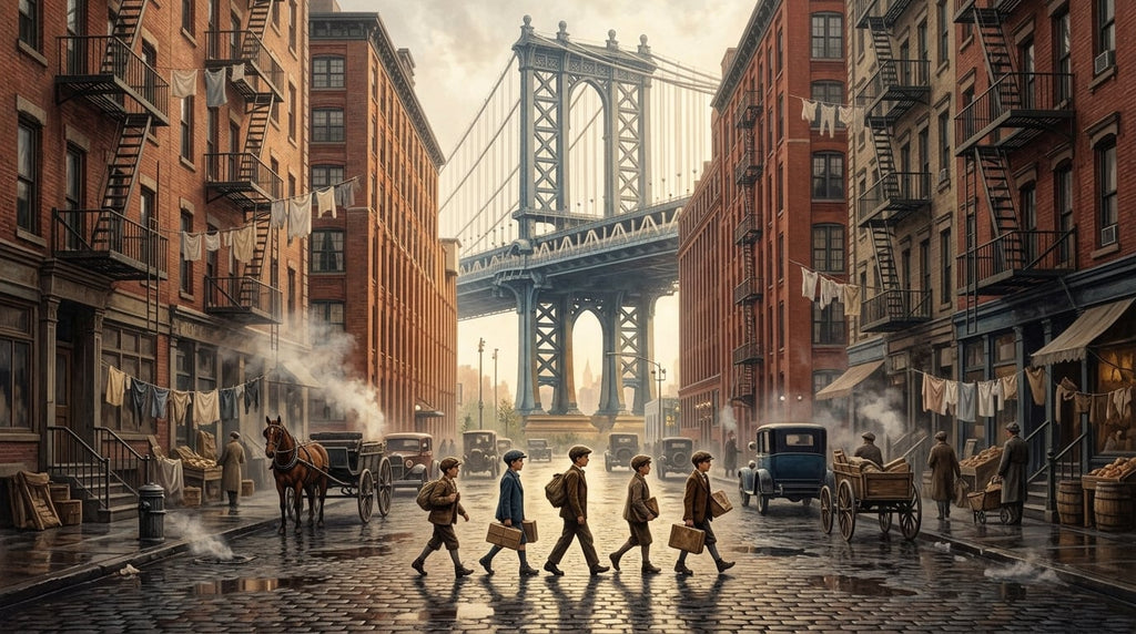Gangster Canvas Wall Art, Mafia Street Scene