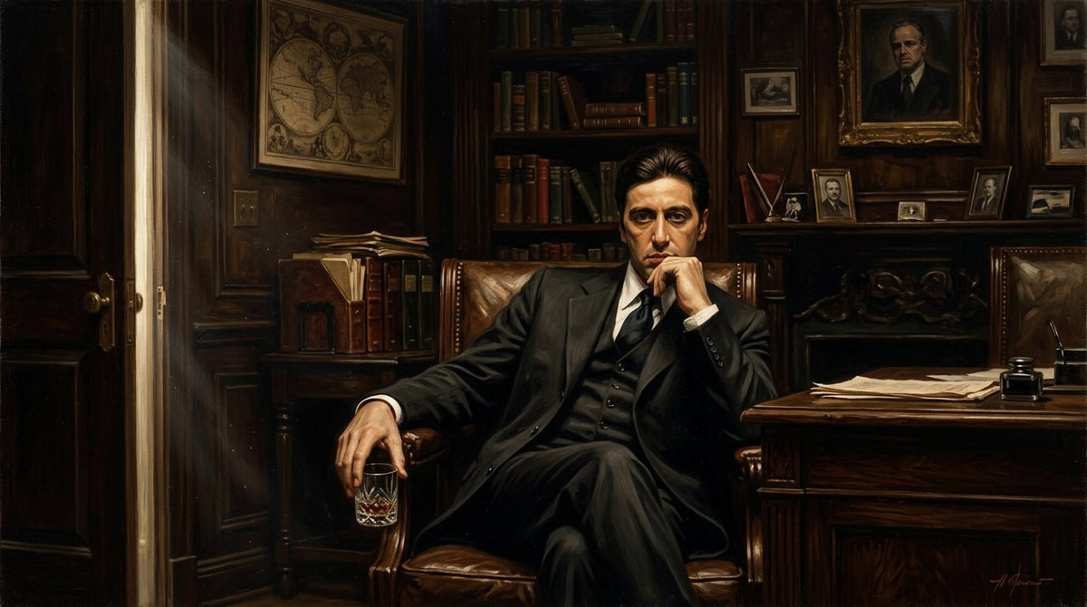 Mafia Canvas Wall Art, Gangster Artwork, Vintage Mafia Decor