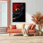 Vintage Noir Canvas Wall Art