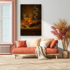 Whiskey and Cigar Canvas Print