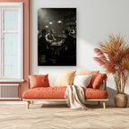 Vintage Casino Canvas Wall Art