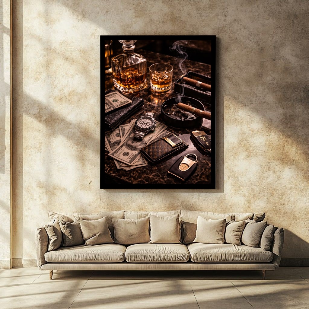 Luxury Lifestyle Canvas Wall Art