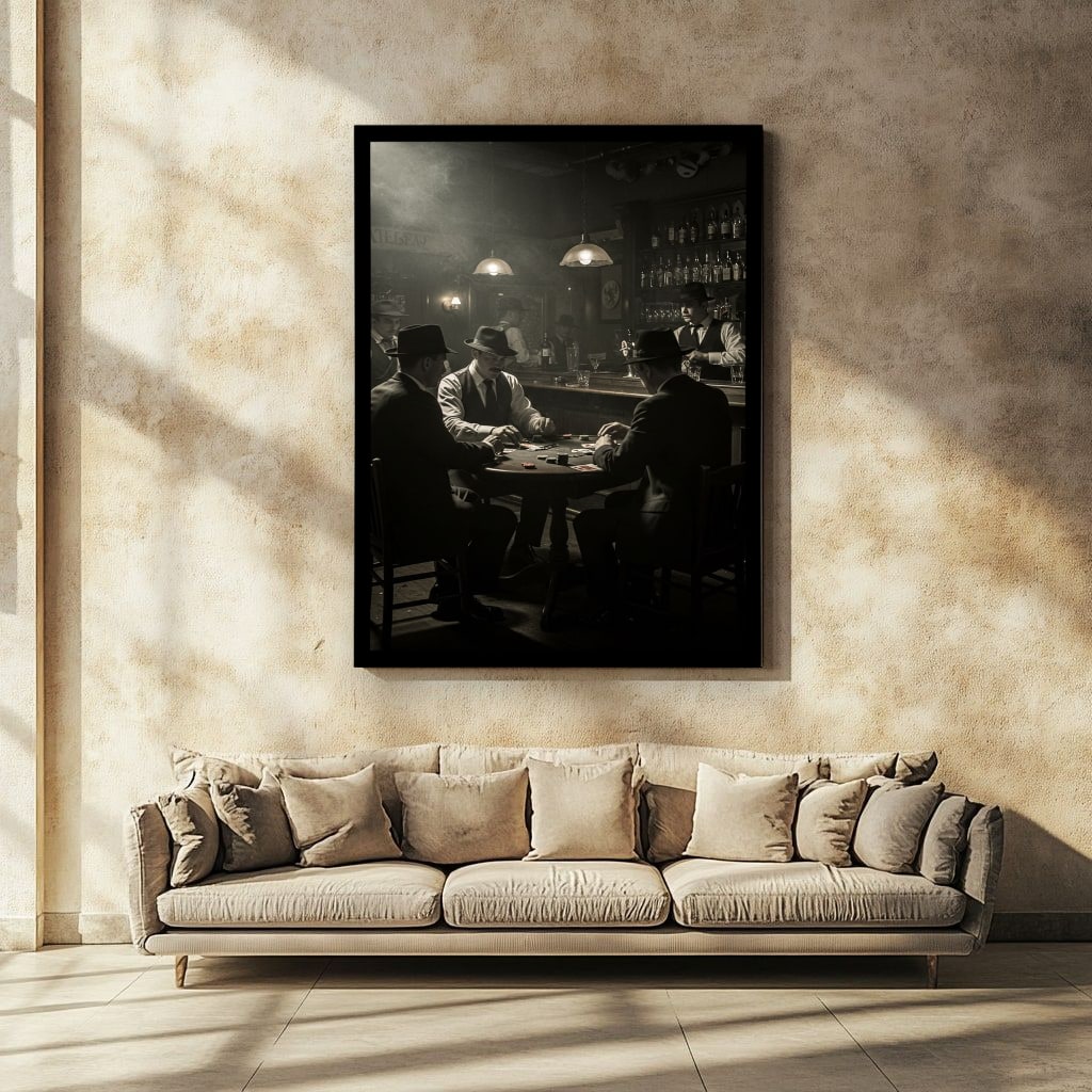 Vintage Casino Canvas Wall Art