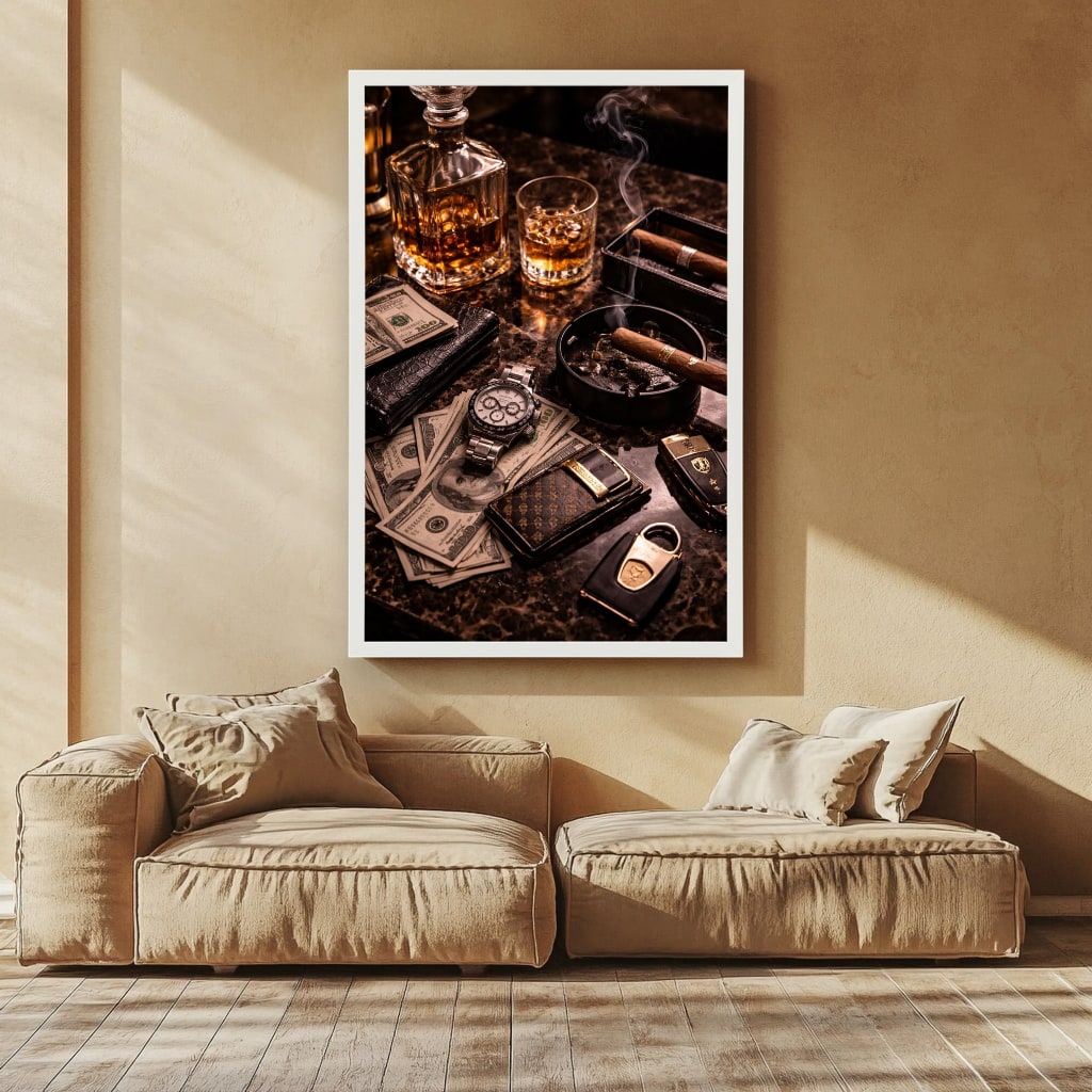 Luxury Lifestyle Canvas Wall Art