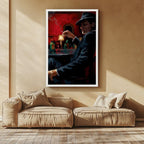 Vintage Noir Canvas Wall Art