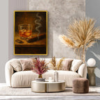 Whiskey and Cigar Canvas Print