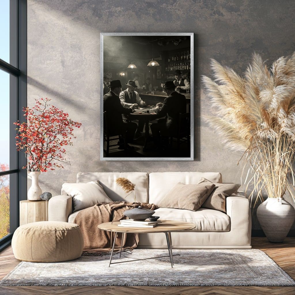 Vintage Casino Canvas Wall Art