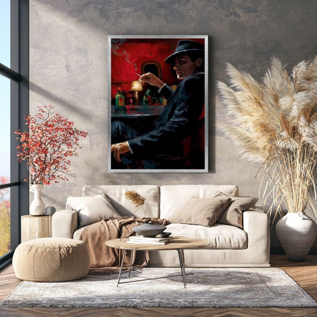 Vintage Noir Canvas Wall Art