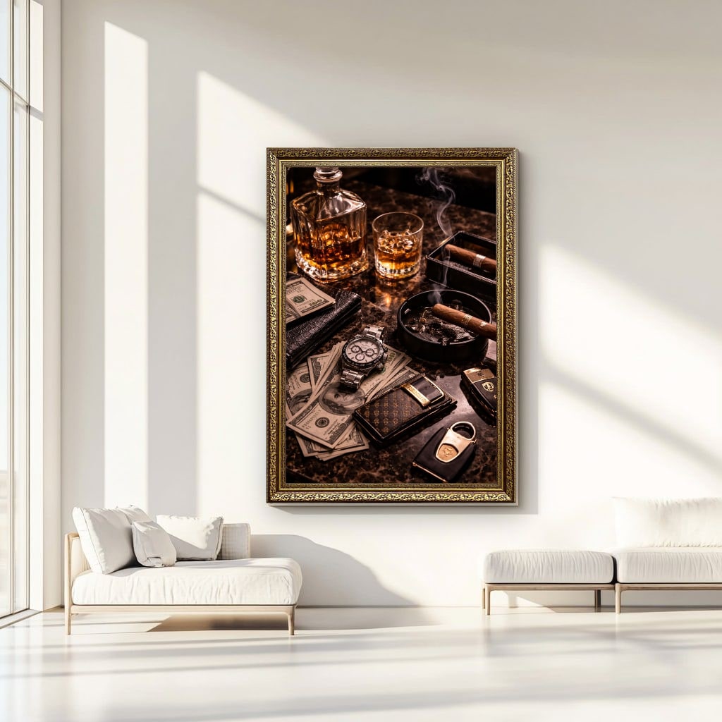 Luxury Lifestyle Canvas Wall Art