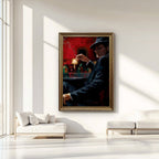 Vintage Noir Canvas Wall Art