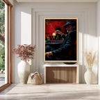 Vintage Noir Canvas Wall Art