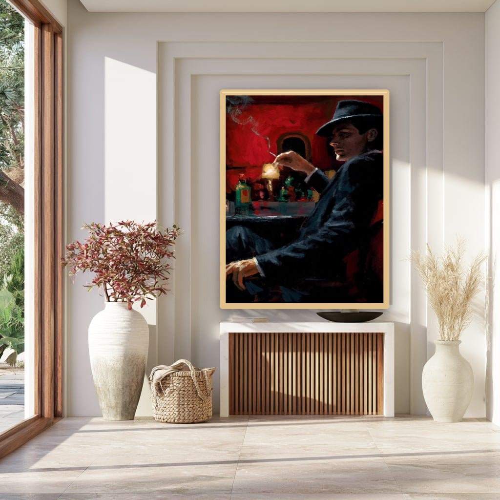 Vintage Noir Canvas Wall Art