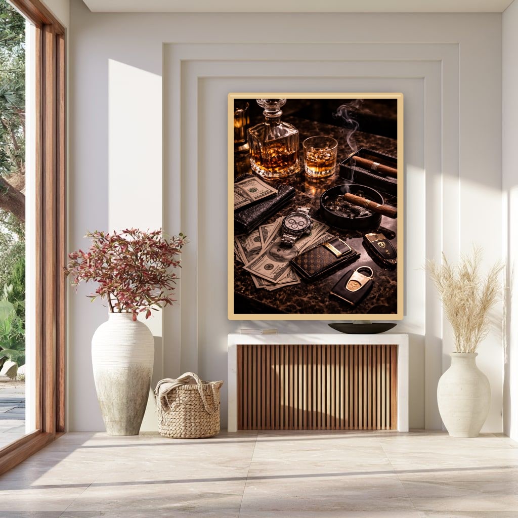 Luxury Lifestyle Canvas Wall Art