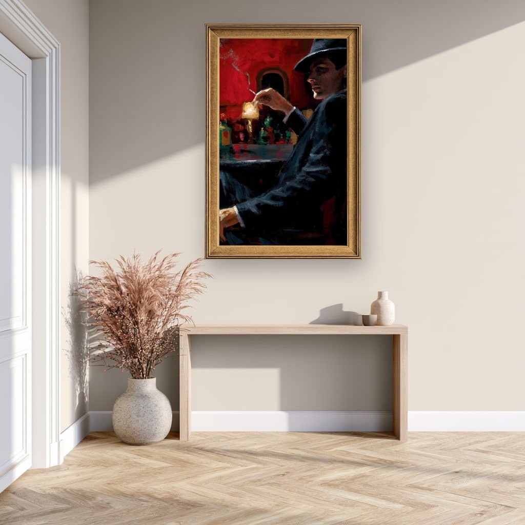 Vintage Noir Canvas Wall Art