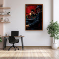 Vintage Noir Canvas Wall Art