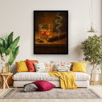 Whiskey and Cigar Canvas Print