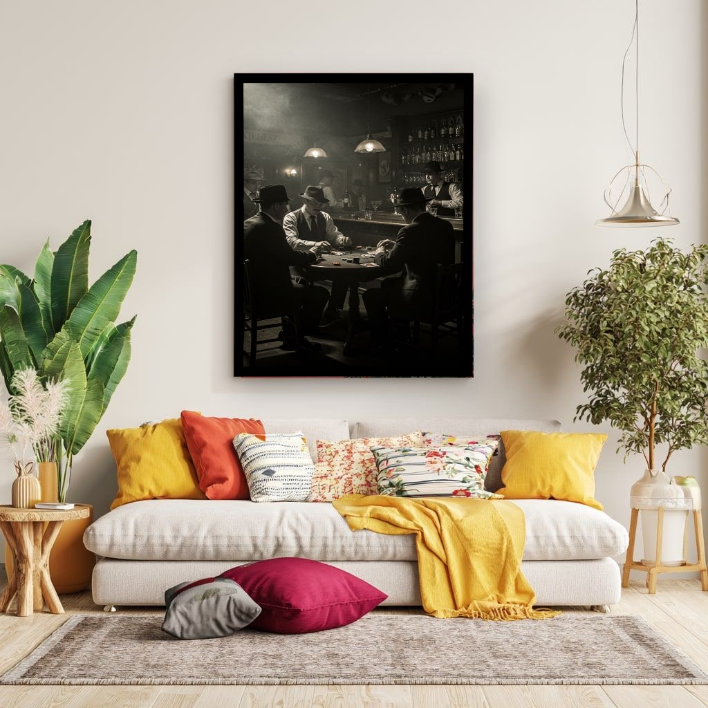 Vintage Casino Canvas Wall Art