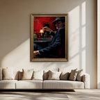 Vintage Noir Canvas Wall Art