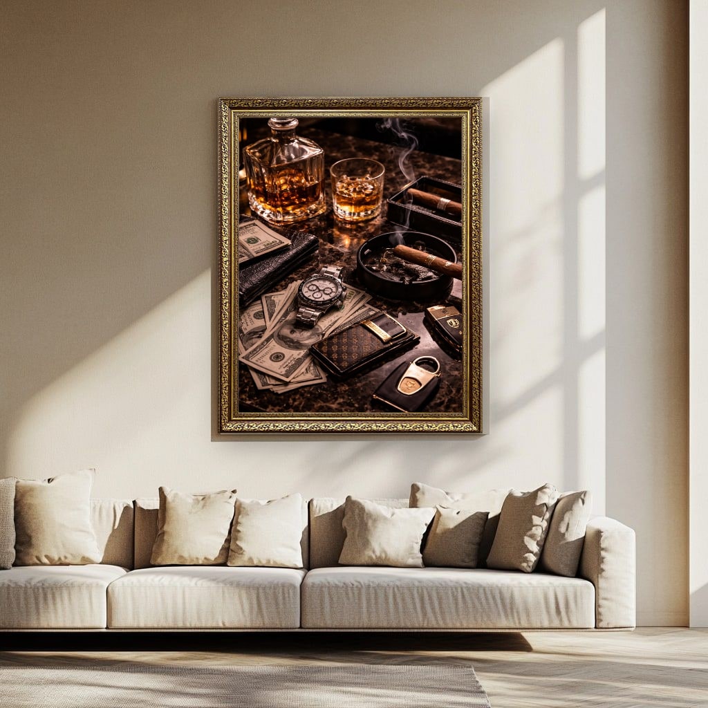 Luxury Lifestyle Canvas Wall Art