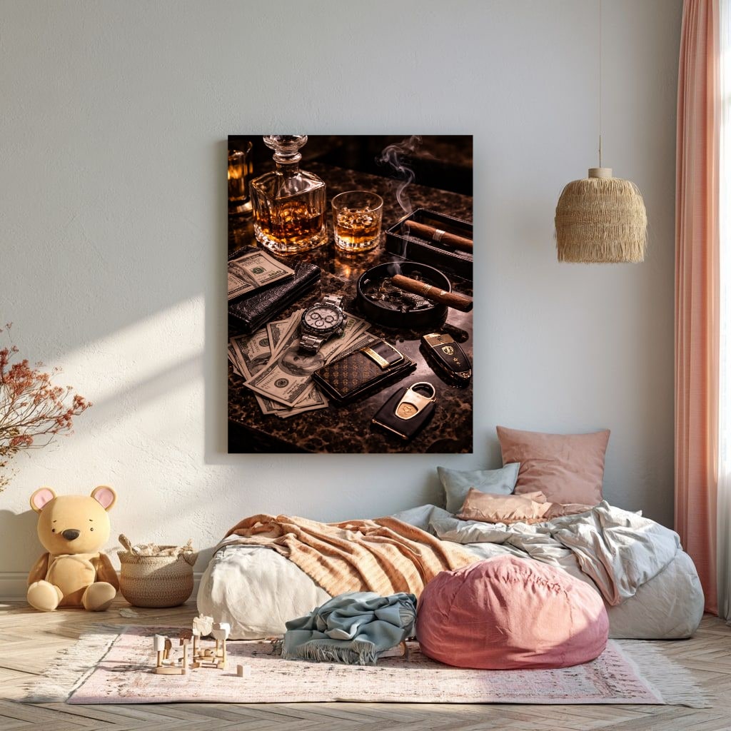 Luxury Lifestyle Canvas Wall Art