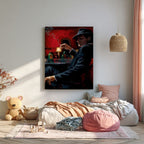 Vintage Noir Canvas Wall Art