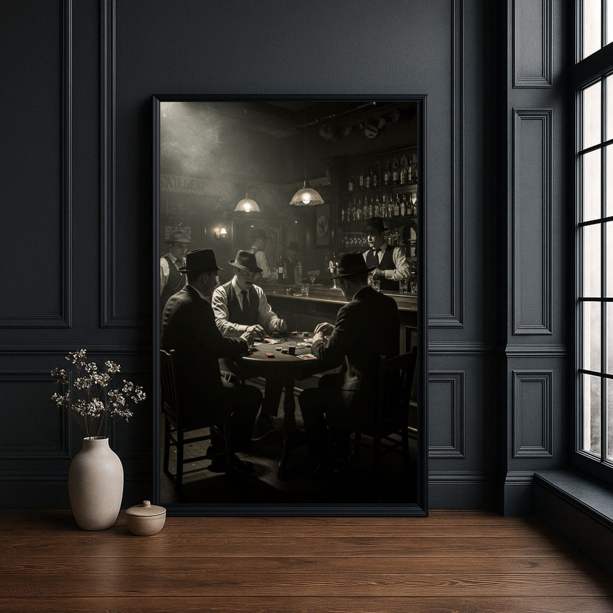 Vintage Casino Canvas Wall Art