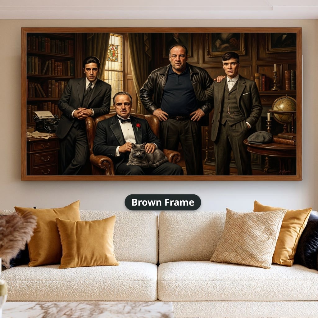 Godfather Inspired Canvas Wall Art