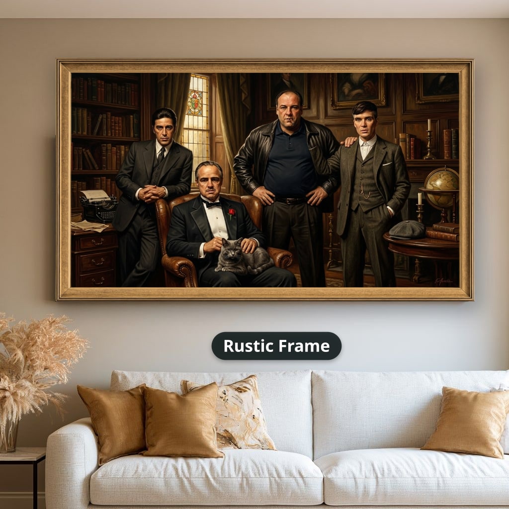 Godfather Inspired Canvas Wall Art