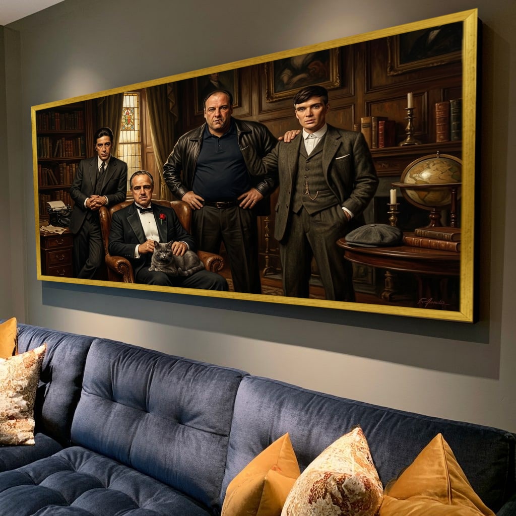 Godfather Inspired Canvas Wall Art