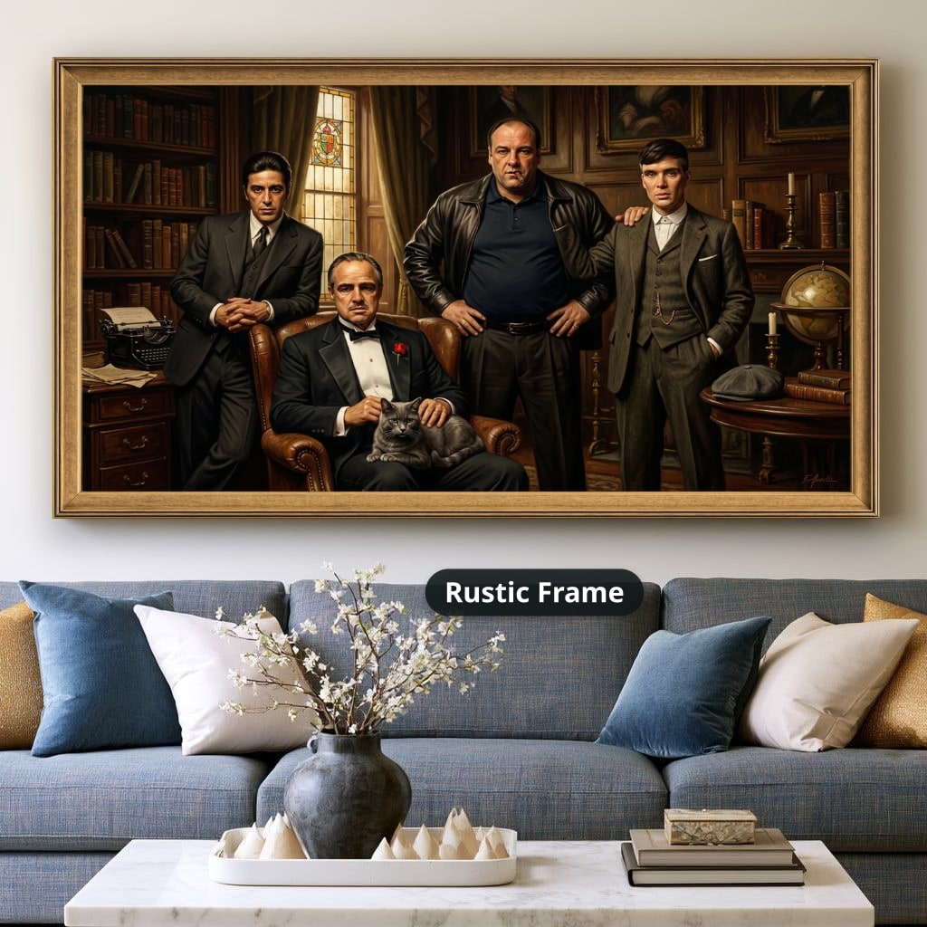 Godfather Inspired Canvas Wall Art