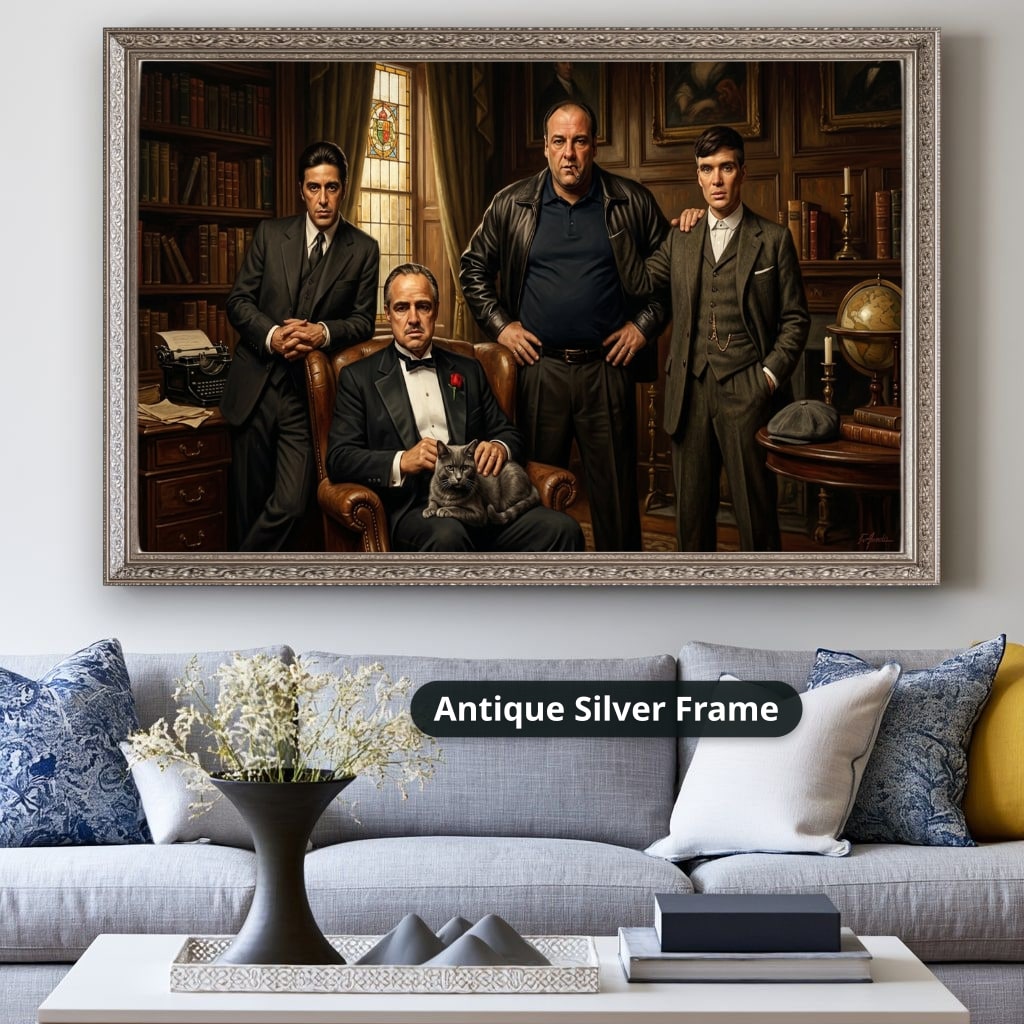 Godfather Inspired Canvas Wall Art
