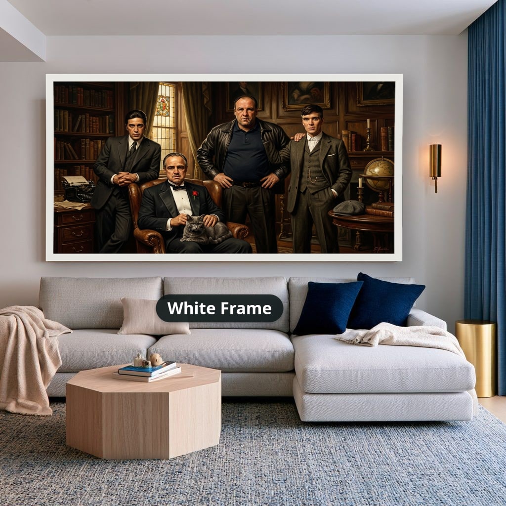 Godfather Inspired Canvas Wall Art