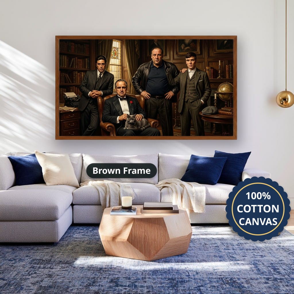 Godfather Inspired Canvas Wall Art
