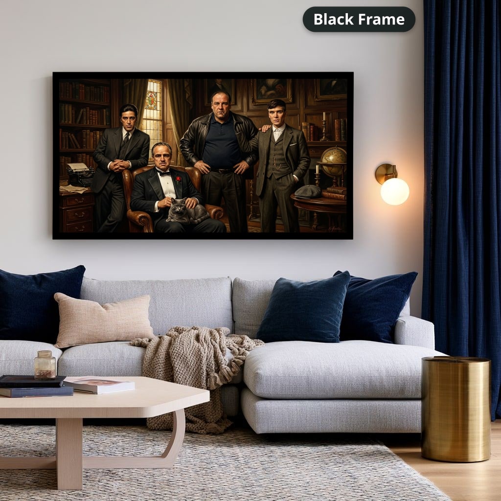 Godfather Inspired Canvas Wall Art