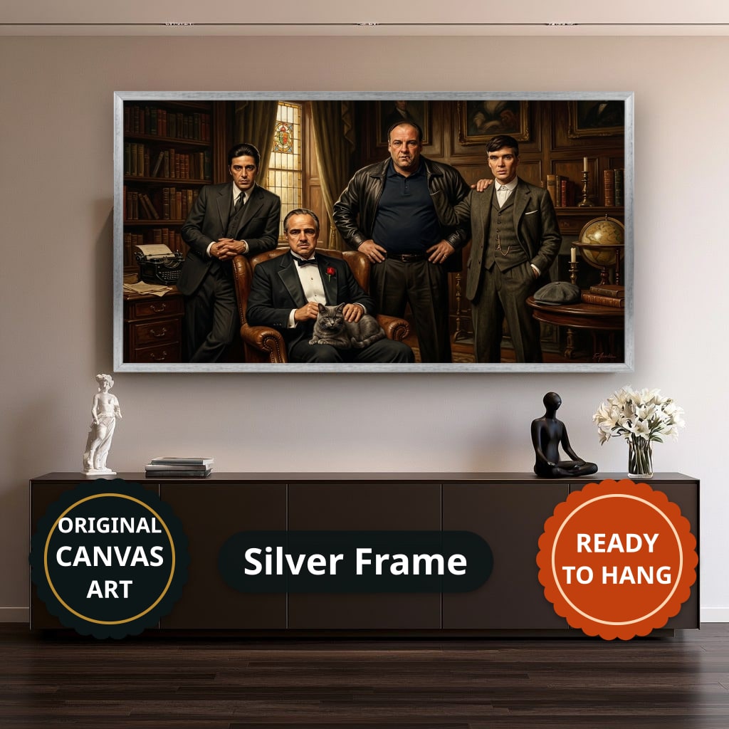 Godfather Inspired Canvas Wall Art