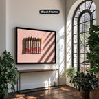 Cigarettes With Red Lipstick Marks Canvas Wall Art