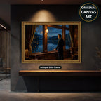 Gangster Canvas Wall Art, Mafia Wall Decor, Elegant Home Decor