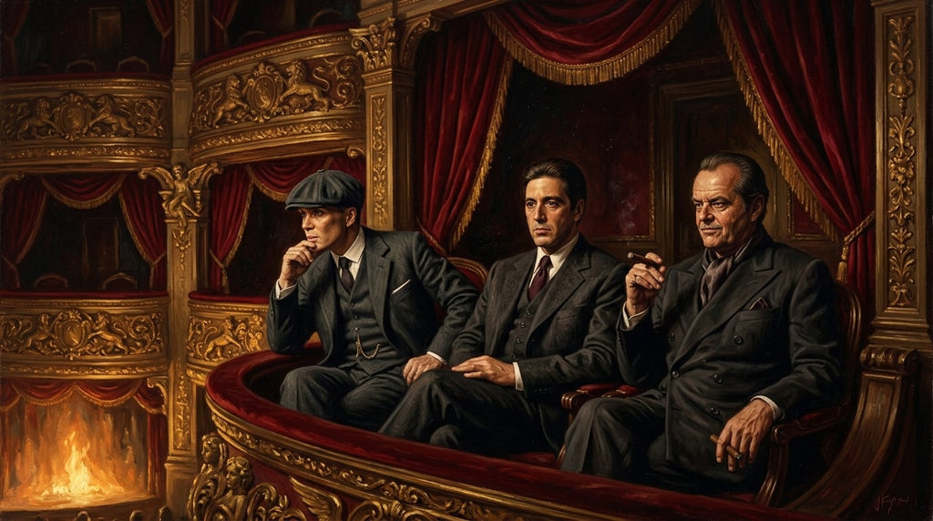 Mafia Canvas Wall Art, Gangster Artwork, Vintage Mafia Scene