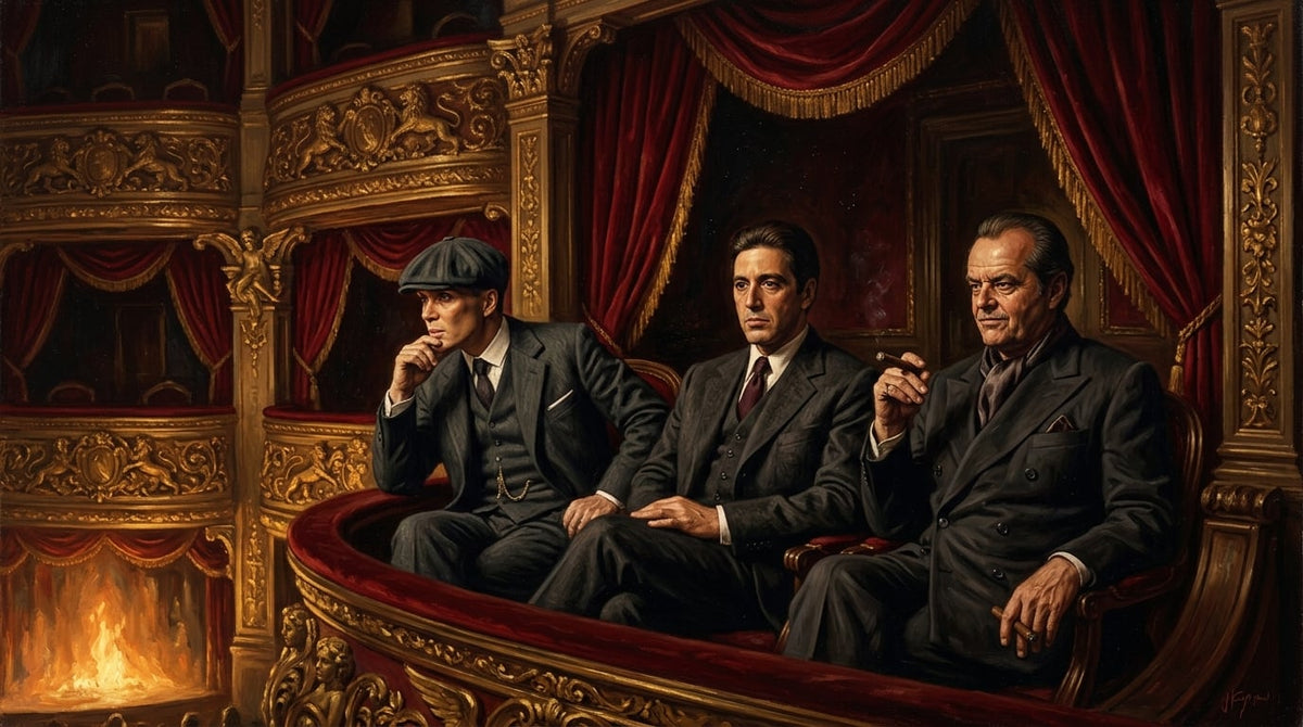 Mafia Canvas Wall Art, Gangster Artwork, Vintage Mafia Scene